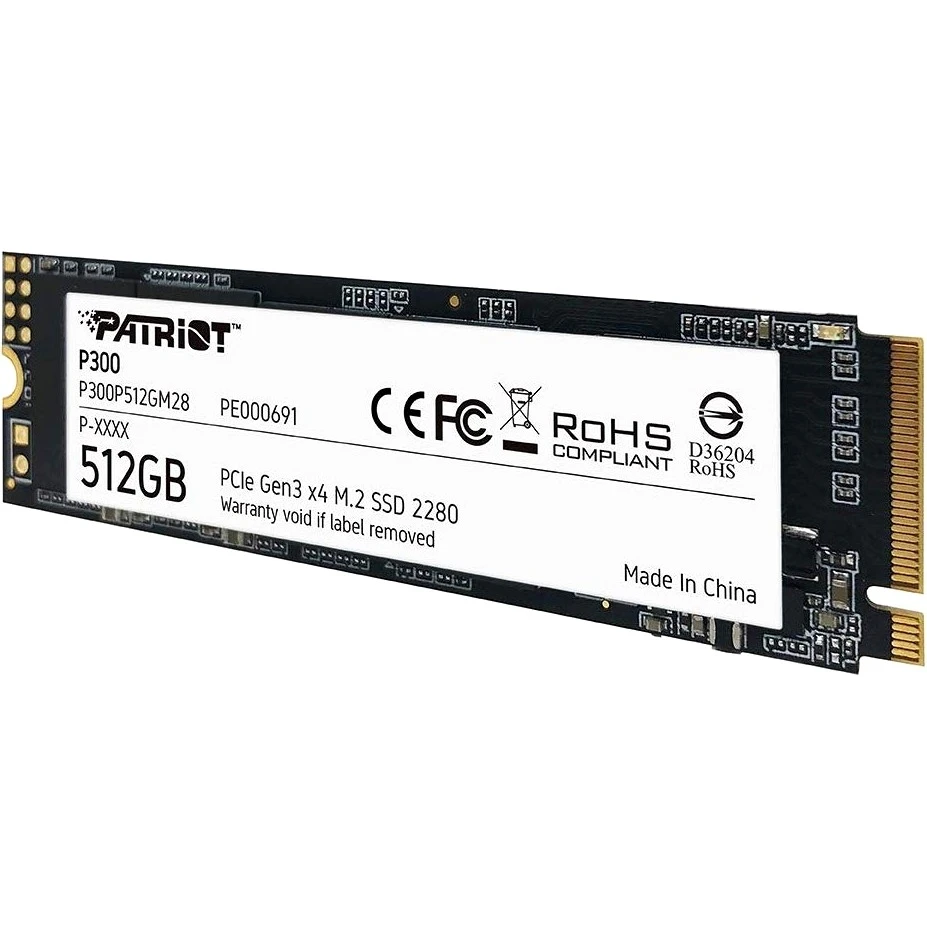 Накопитель SSD 512Gb Patriot P300 (P300P512GM28) RTL - фото 2