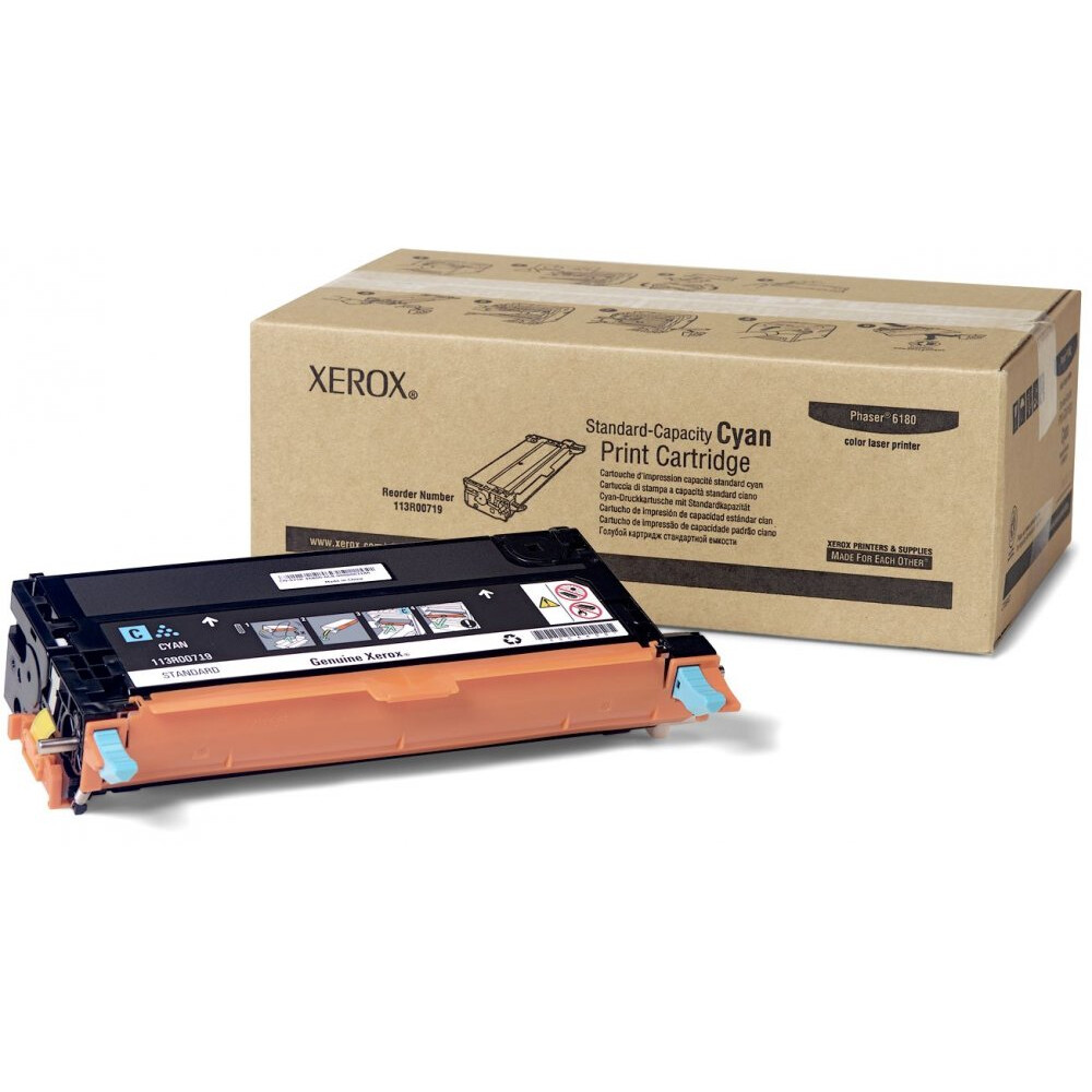 Картридж Xerox 113R00719 Cyan - фото 2