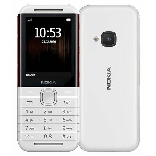 Телефон Nokia 5310 White/Red (TA-1212) - 16PISX01B02/16PISX01B06