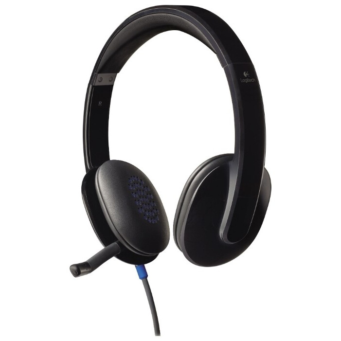 Гарнитура Logitech USB Headset H540 (981-000480/981-000481)