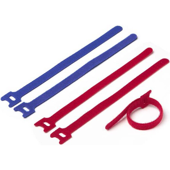 Кабельная стяжка Hyperline WASN-135-mix-10, 10 шт.