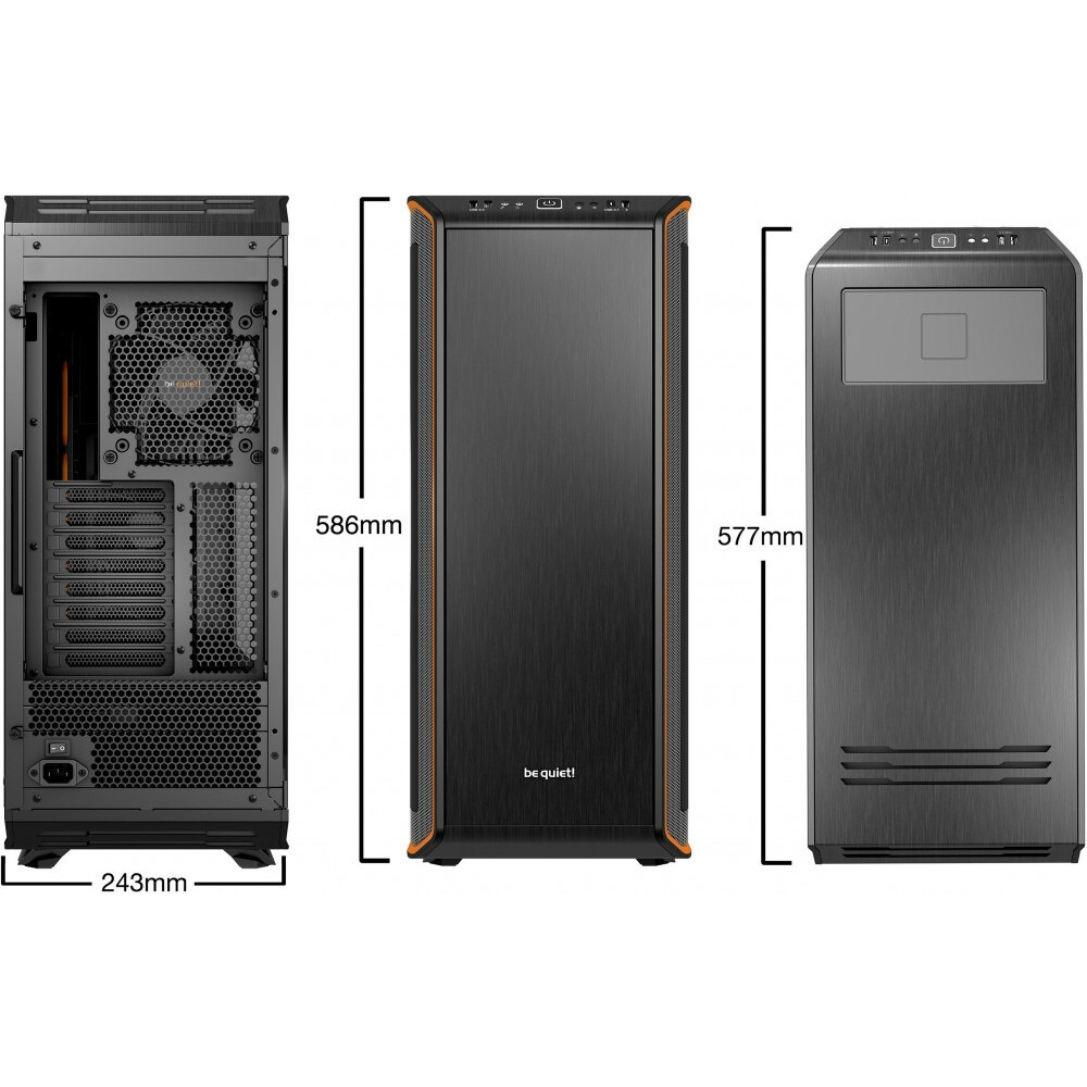 Корпус Be Quiet Dark Base Pro 900 Black/Orange rev. 2 - BGW14 - фото 7
