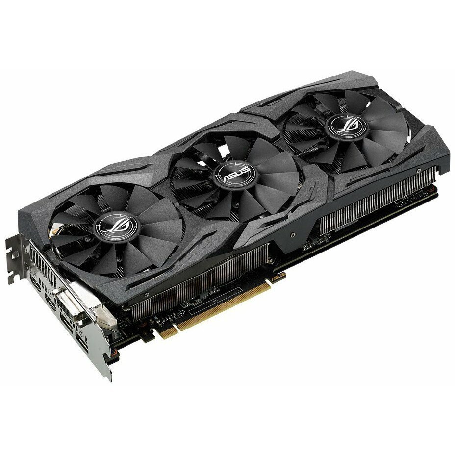 Видеокарта NVIDIA GeForce GTX 1070 ASUS ROG 8Gb (STRIX-GTX1070-8G-GAMING)