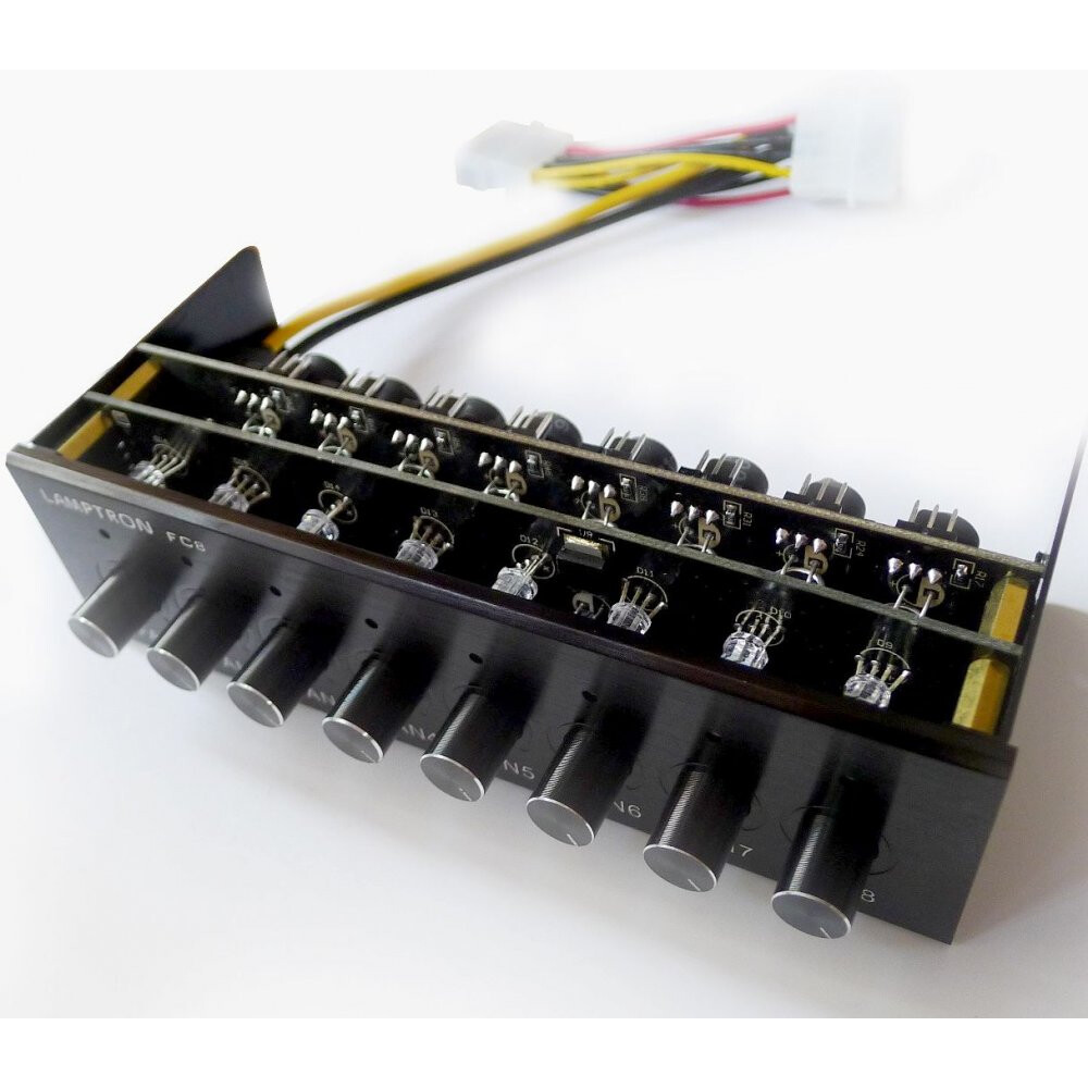 Контроллер вентиляторов Lamptron FC8 - LAMP-FC0010H - фото 5