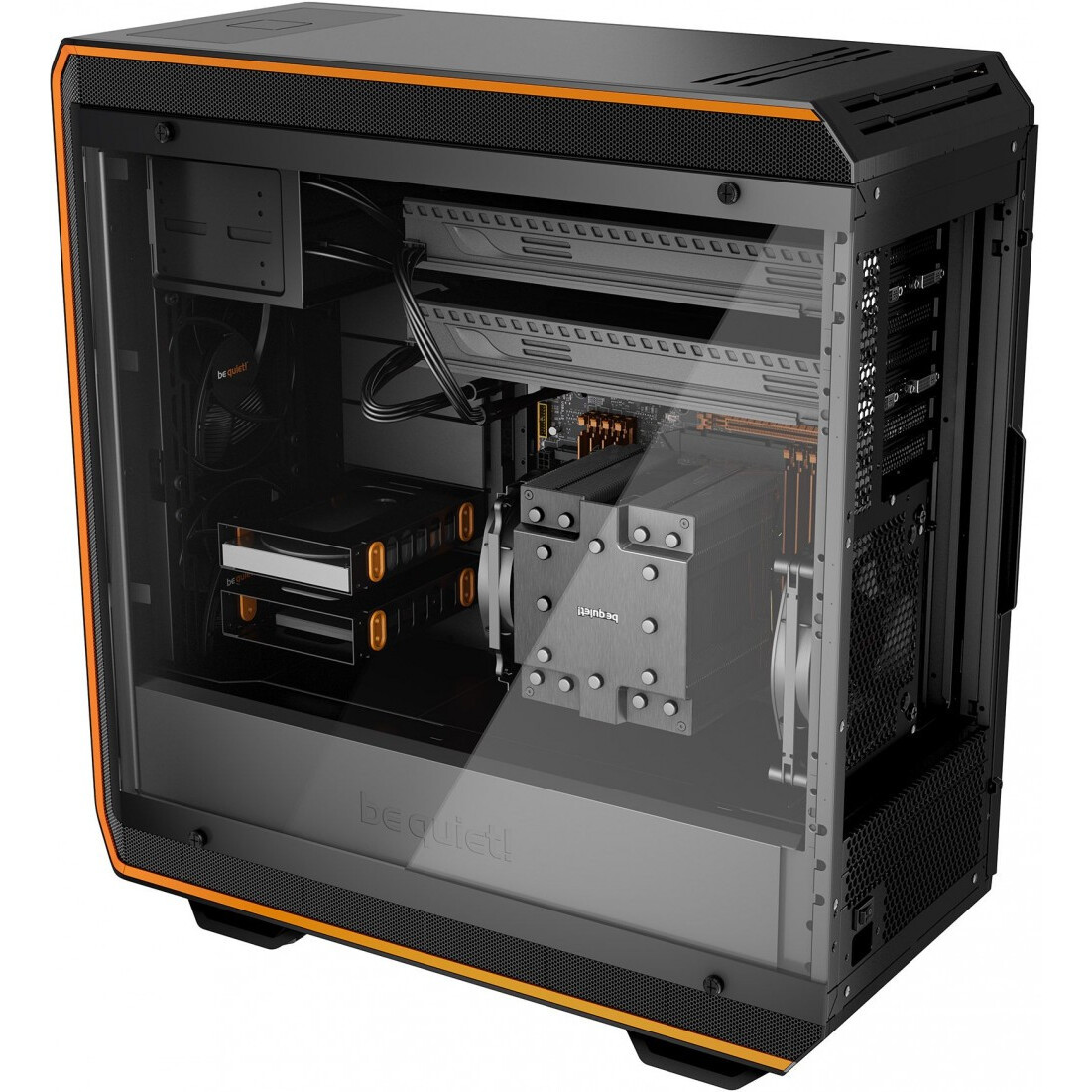 Корпус Be Quiet Dark Base Pro 900 Black/Orange rev. 2 - BGW14 - фото 3
