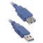 Кабель удлинительный USB A (M) - USB A (F), 3м, AOpen ACU302-3M
