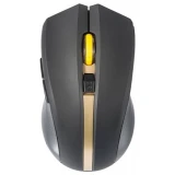 Мышь Oklick 495MW Black/Gold (998168)