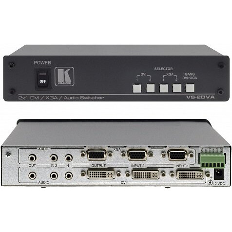 Коммутатор DVI Kramer VS-2DVA