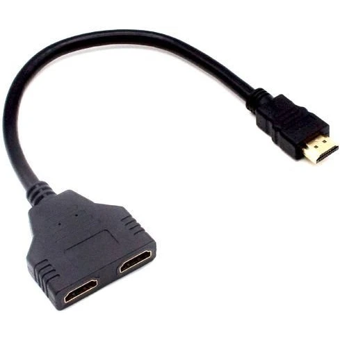 Разветвитель HDMI (M) - 2x HDMI (F), KS-IS KS-362