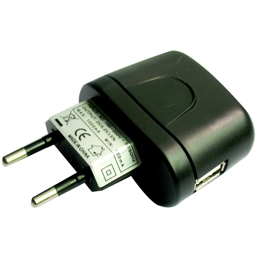 Сетевое зарядное устройство Gembird MP3A-UC-AC2-B Black