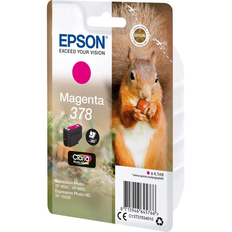 Картридж Epson C13T37834020 Magenta