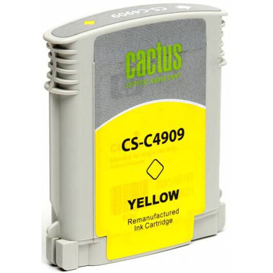 Картридж Cactus CS-C4909 Yellow - фото 2