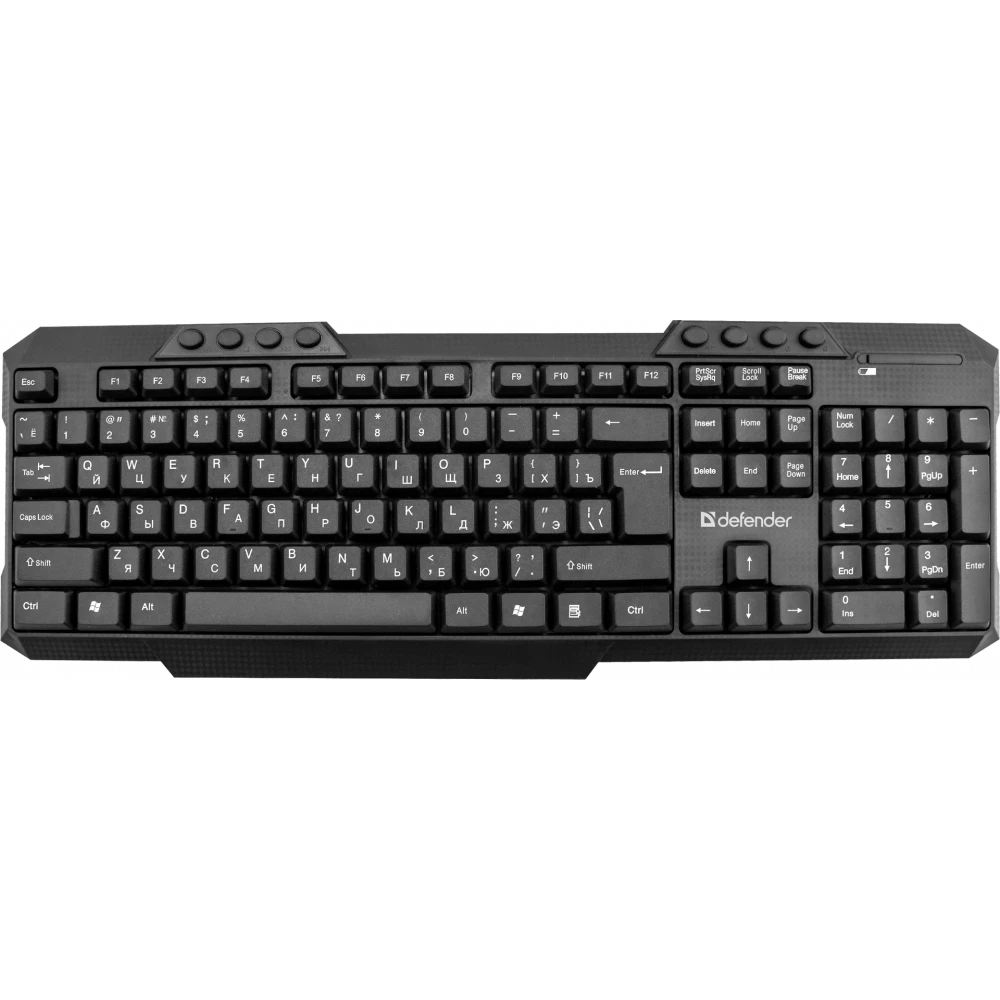Клавиатура + мышь Defender Jakarta C-805 Black - 45805/45804 - фото 2