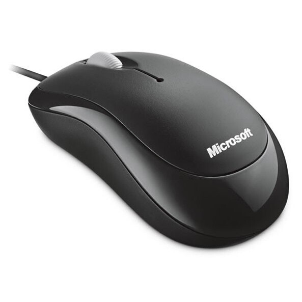 Мышь Microsoft Basic Optical Mouse Black (4YH-00007) - фото 3