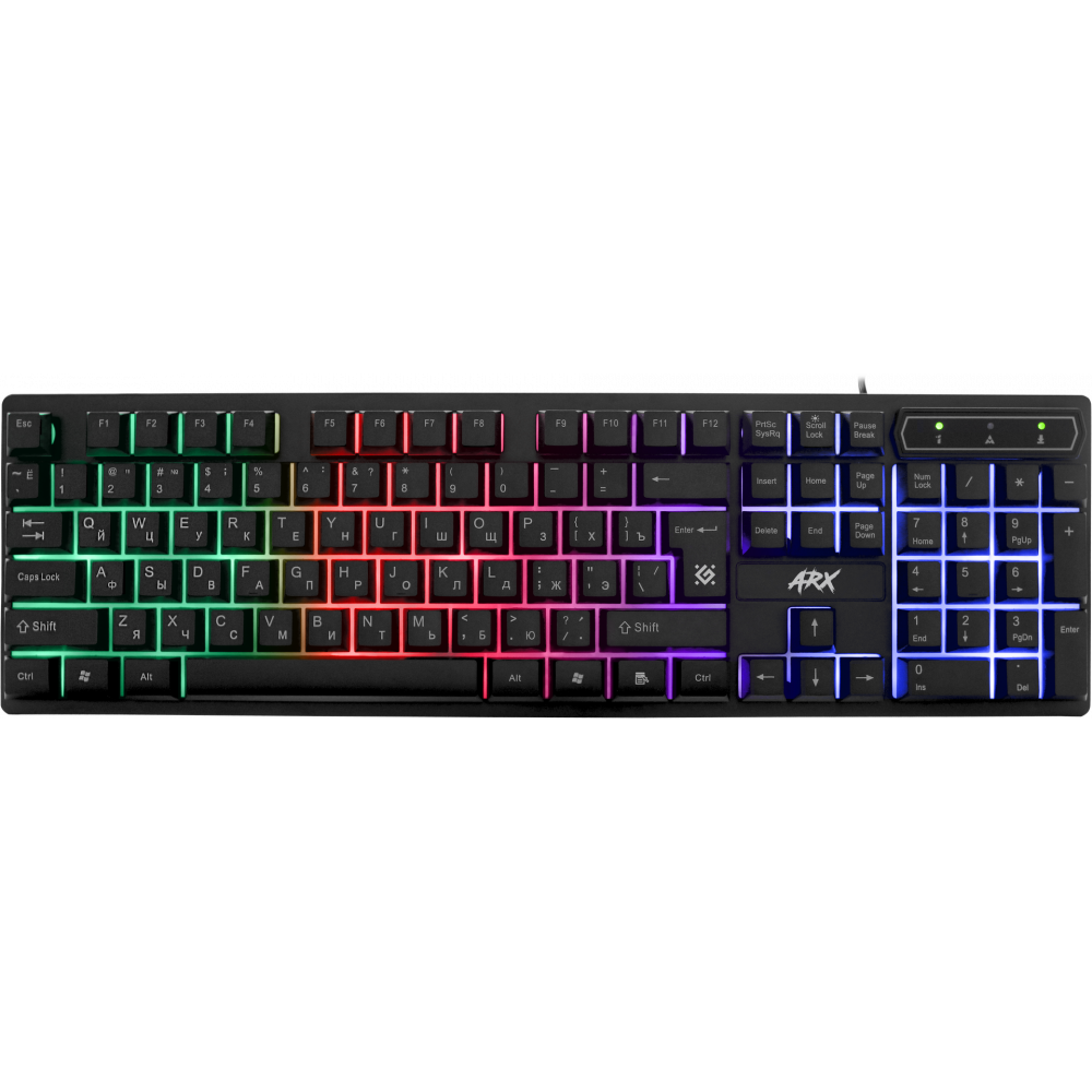 Клавиатура Defender Arx GK-196L Black (45196)