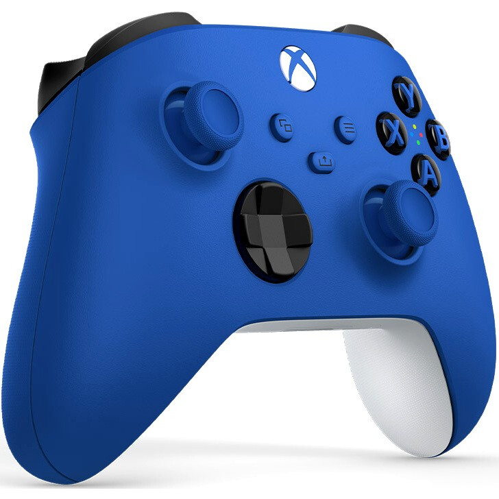 Геймпад Microsoft Xbox Wireless Controller Shock Blue - QAU-00002/009/065 - фото 2