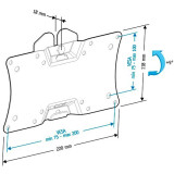 Кронштейн Holder LCDS-5060 Black