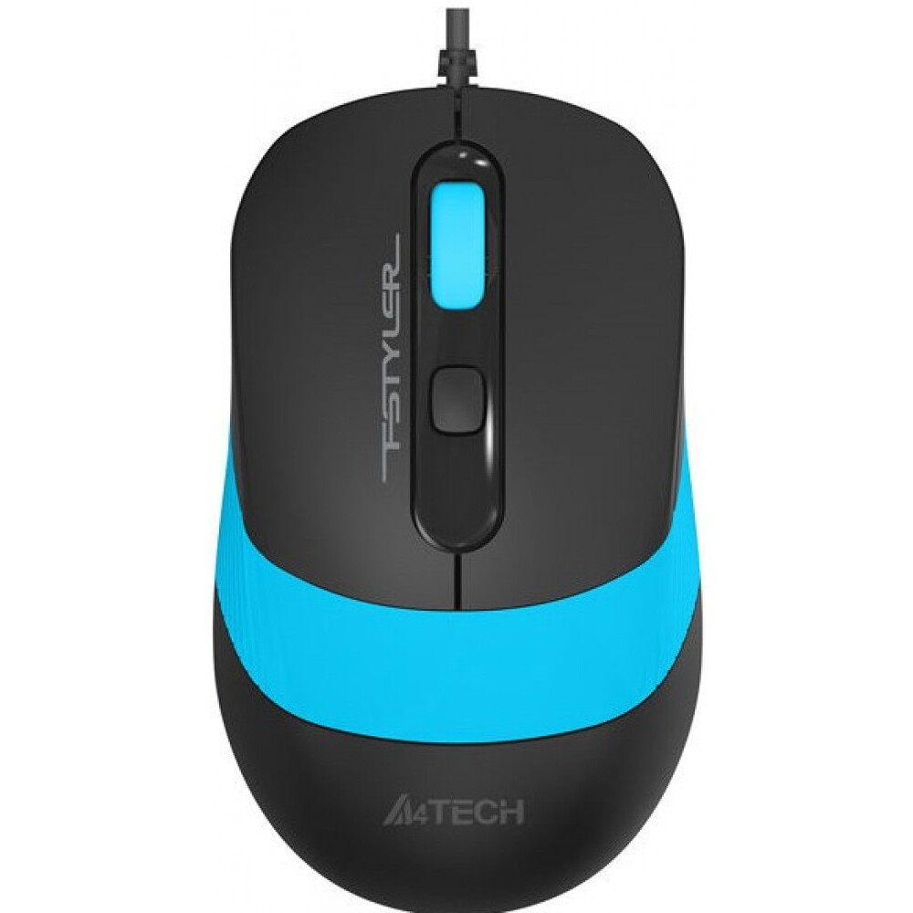 Клавиатура + мышь A4Tech Fstyler F1010 Black/Blue - фото 3