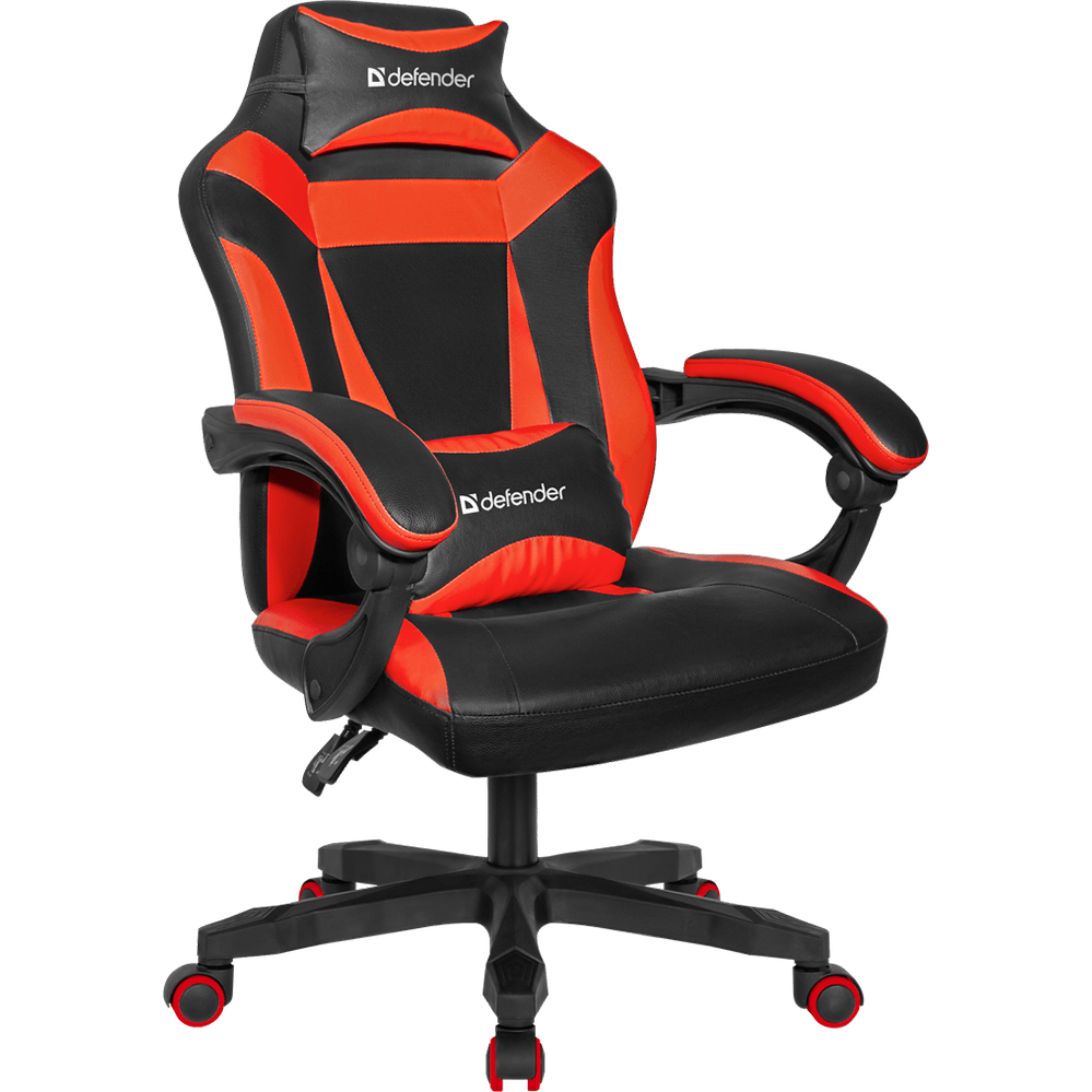 Игровое кресло Defender Master Black/Red