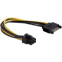 Переходник SATA - PCI-E 6-pin, Gembird CC-PSU-SATA