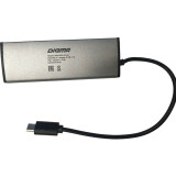 USB-концентратор Digma HUB-4U2.0-UC-DS
