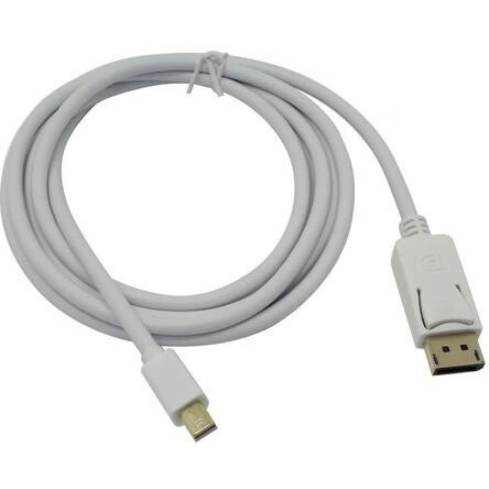 Кабель Mini DisplayPort (M) - DisplayPort (M), 1.8м, ExeGate EX-CC-mDPM-DPM-1.8