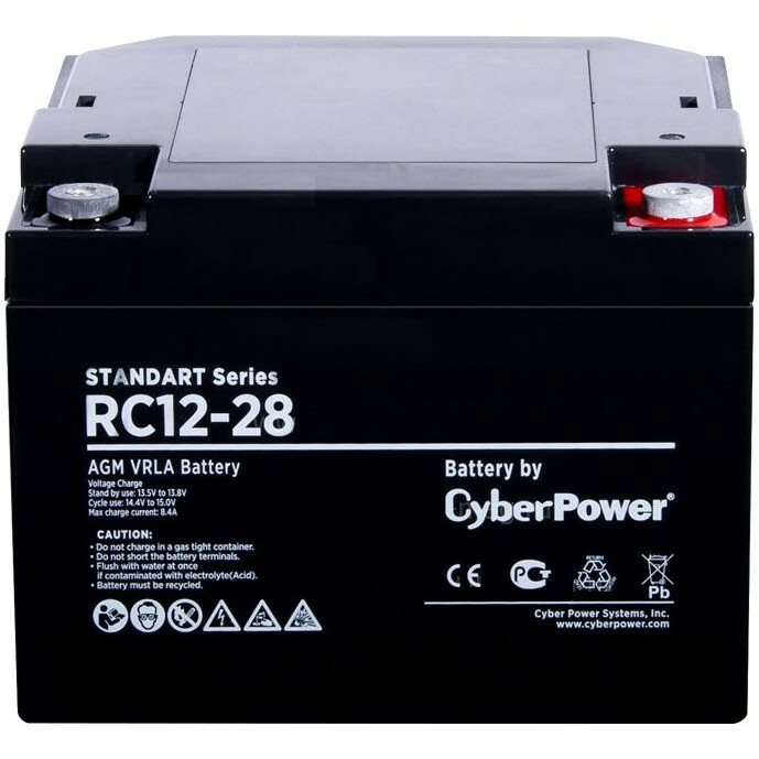 Аккумуляторная батарея CyberPower RC 12-28