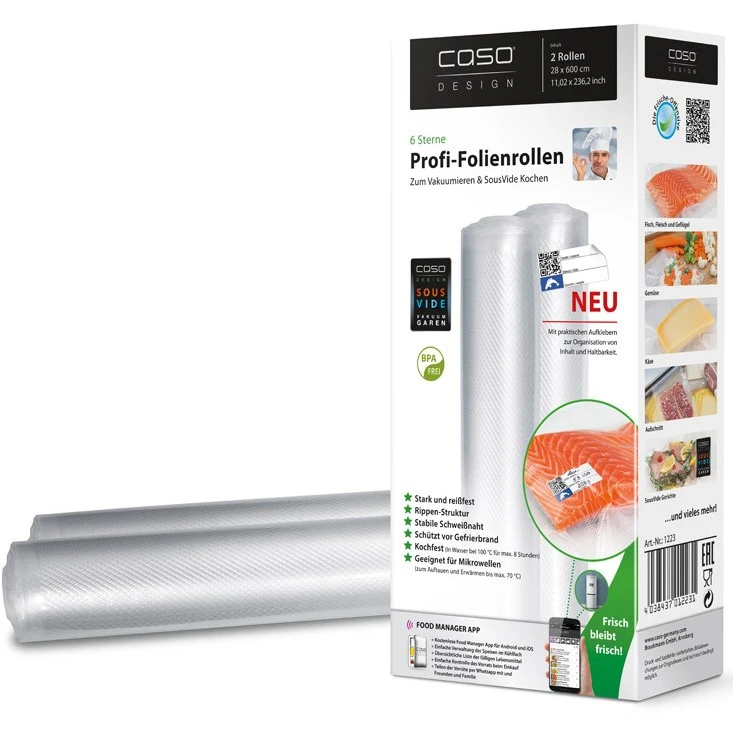 Плёнка для вакуумного упаковщика Caso VC 28x600