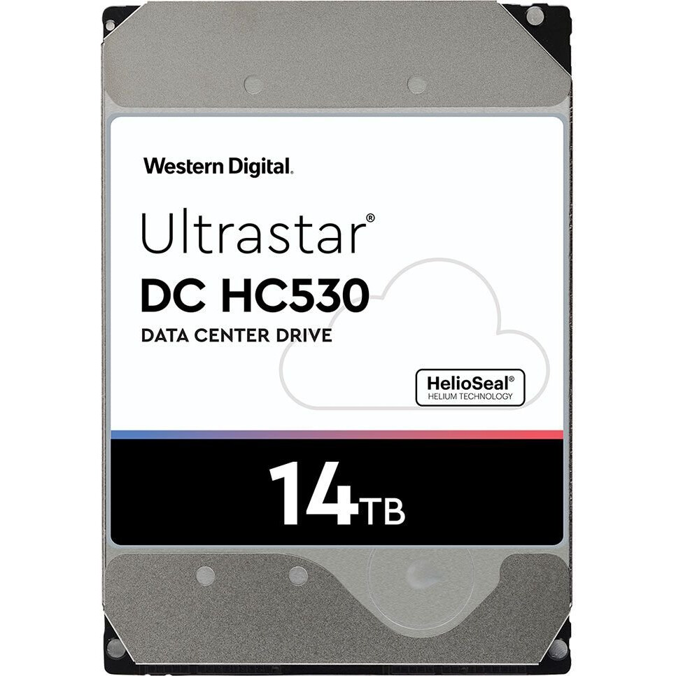 Жёсткий диск 14Tb SATA-III WD Ultrastar DC HC530 (0F31284/0F31169) - WUH721414ALE6L4 (0F31284) - фото 3