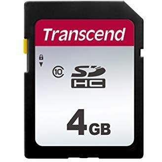 Карта памяти 4GB SD Transcend 300S (TS4GSDC300S)