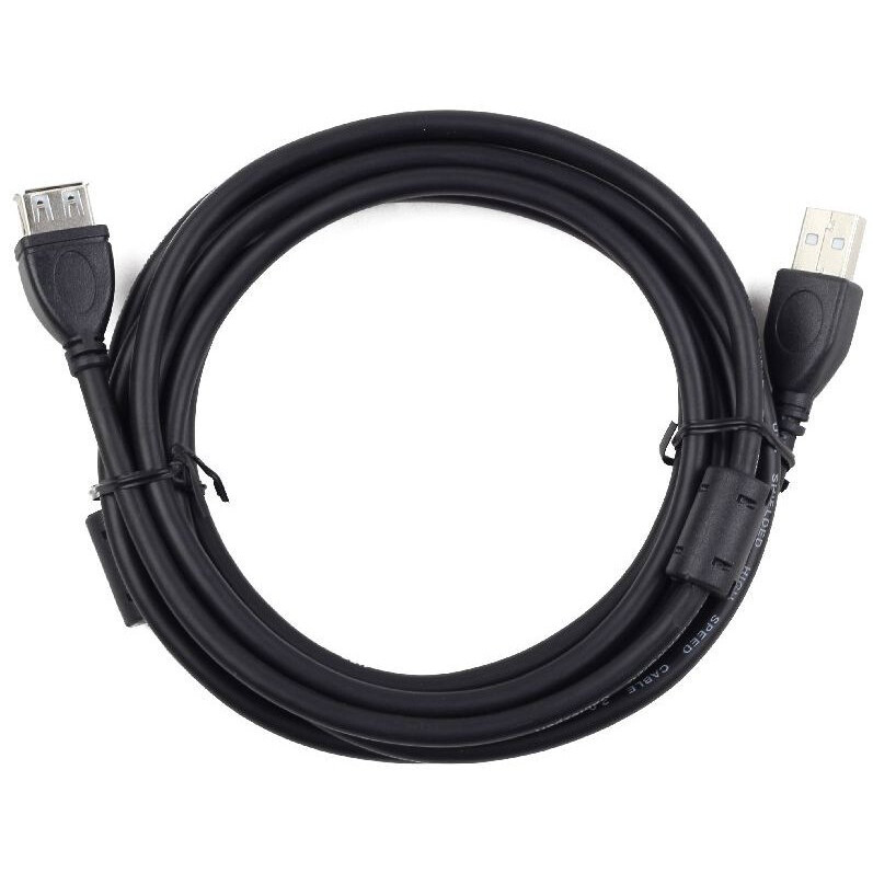 Кабель удлинительный USB A (M) - USB A (F), 4.5м, Gembird CCF2-USB2-AMAF-15