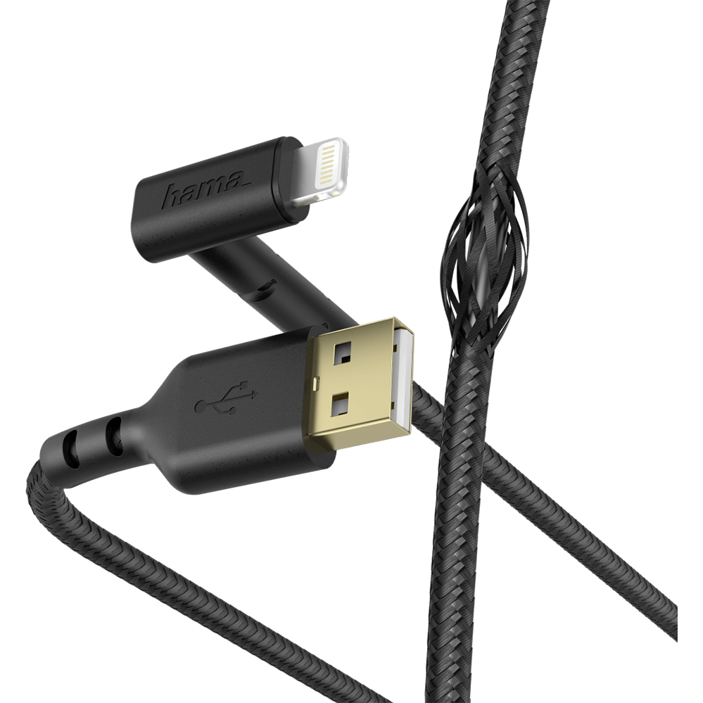 Кабель USB - Lightning, 1.5м, HAMA 00187212