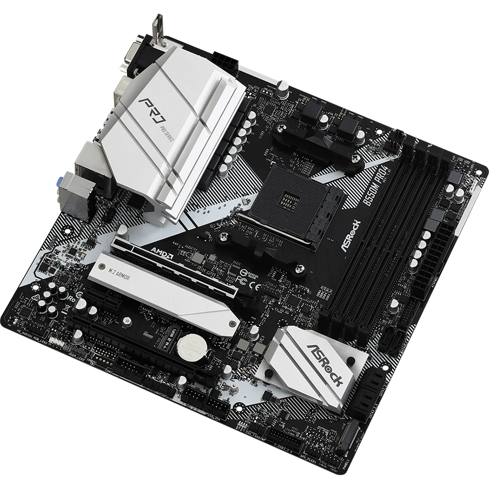 Материнская плата ASRock B550M Pro4 - фото 2