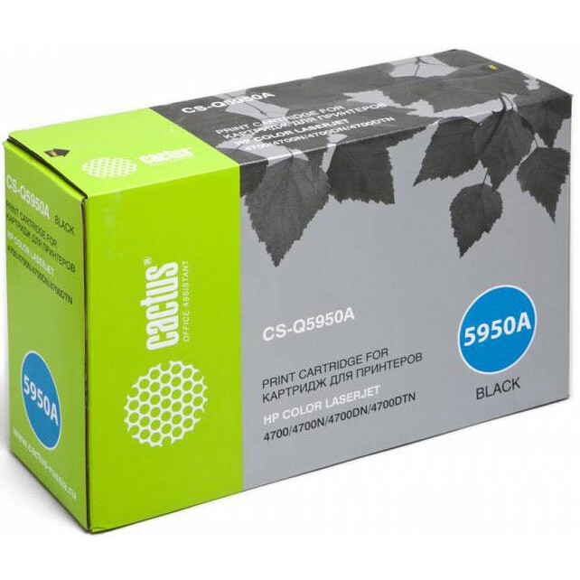Картридж Cactus CS-Q5950A Black
