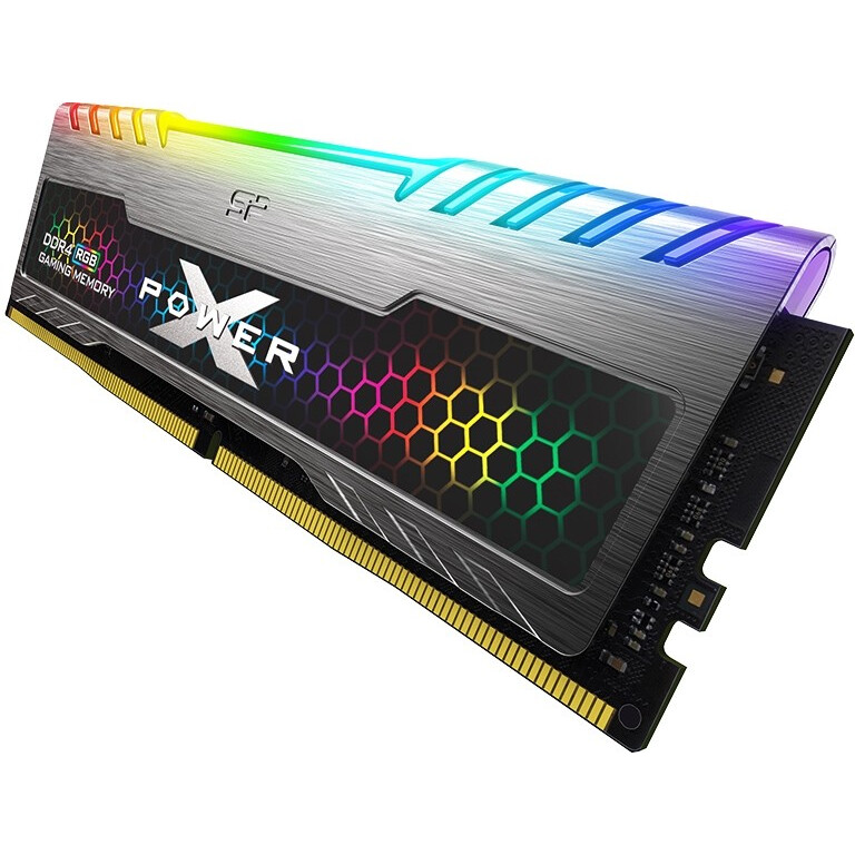 Оперативная память 16GB DDR4 3200MHz Silicon Power XPower Turbine RGB (SP016GXLZU320BDB) - фото 3