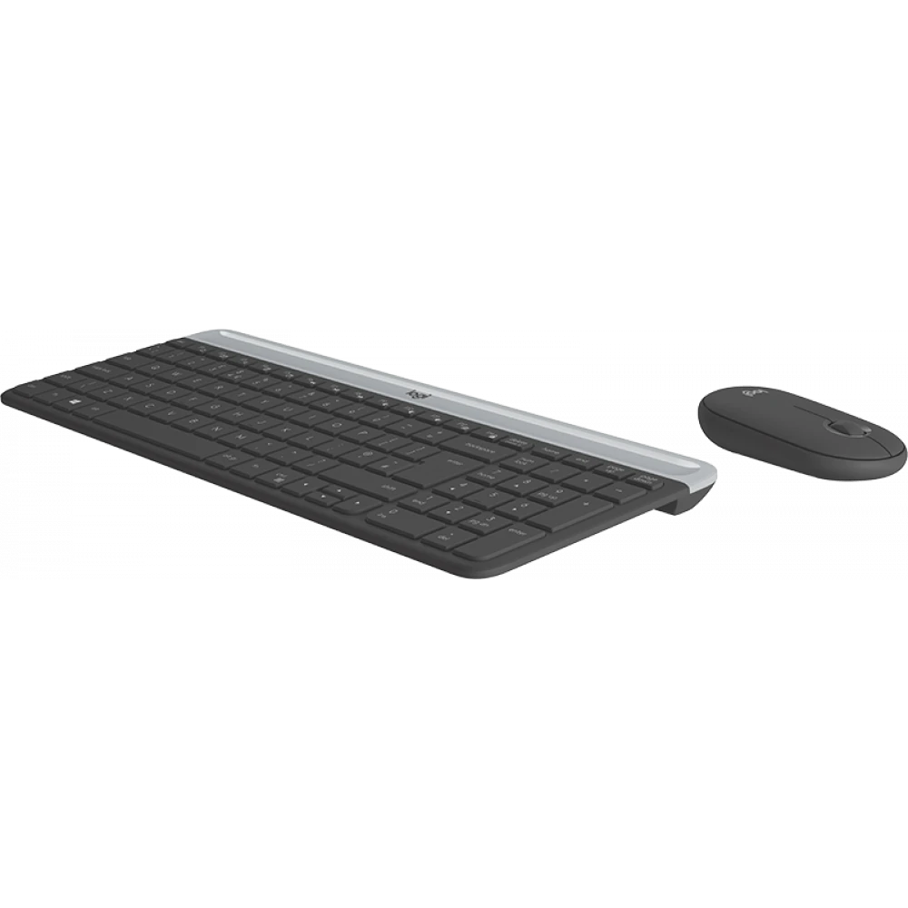Клавиатура + мышь Logitech MK470 Slim Wireless Combo Graphite (920-009206) - фото 2