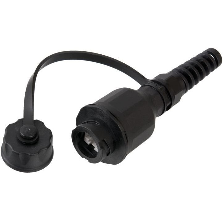 Розетка RJ-45 NIKOMAX NMC-KJUE2-IS-PC-BK