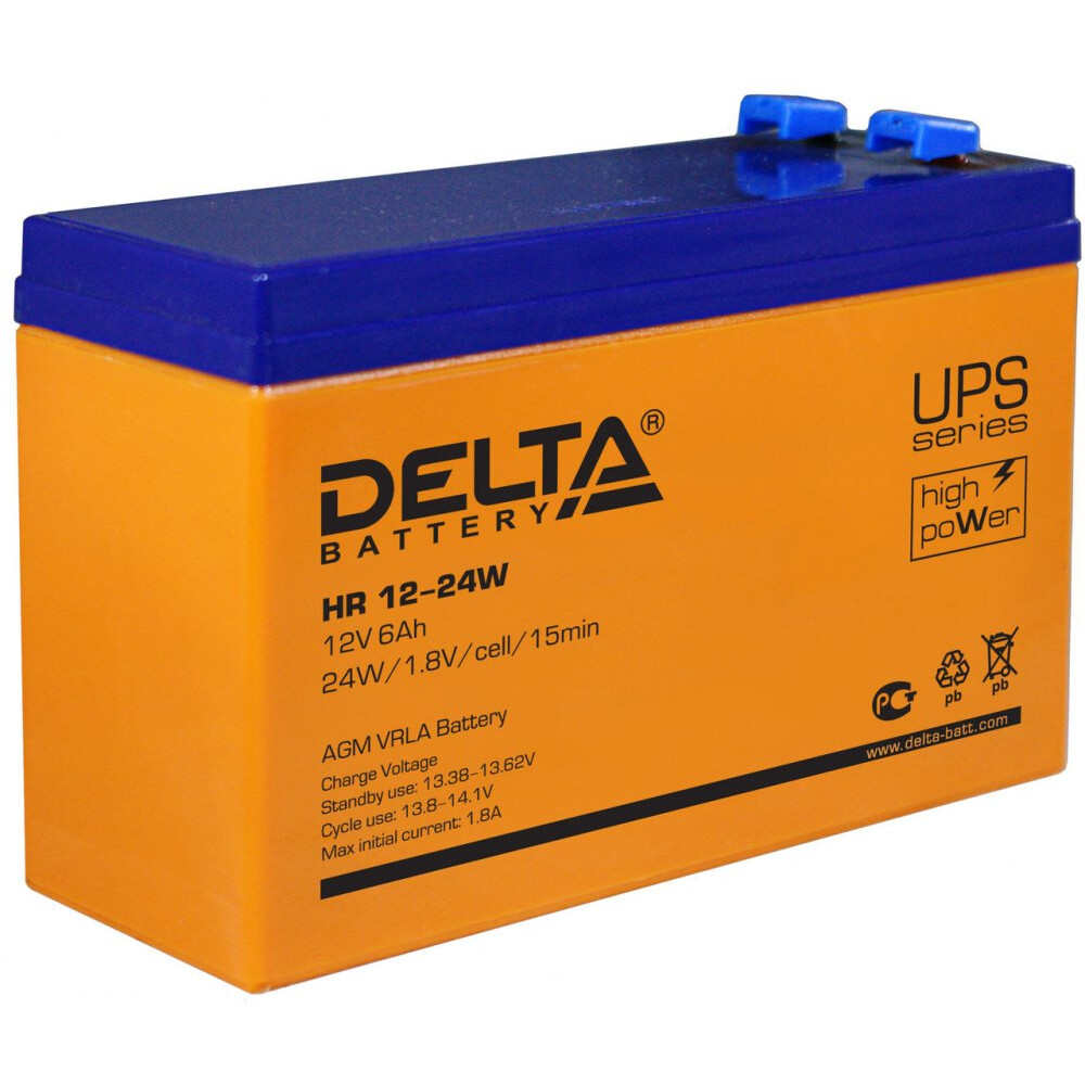 Аккумуляторная батарея Delta HR12-24W - HR 12-24 W