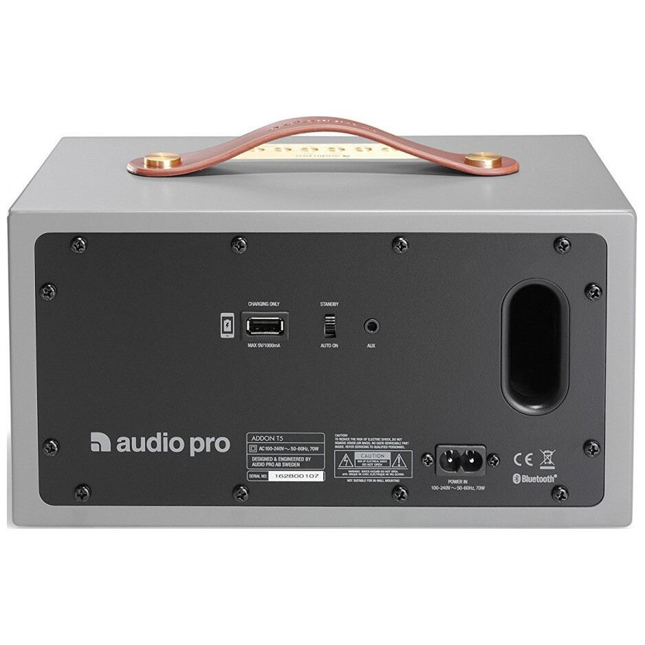 Портативная акустика Audio Pro Addon T5 Grey - фото 3