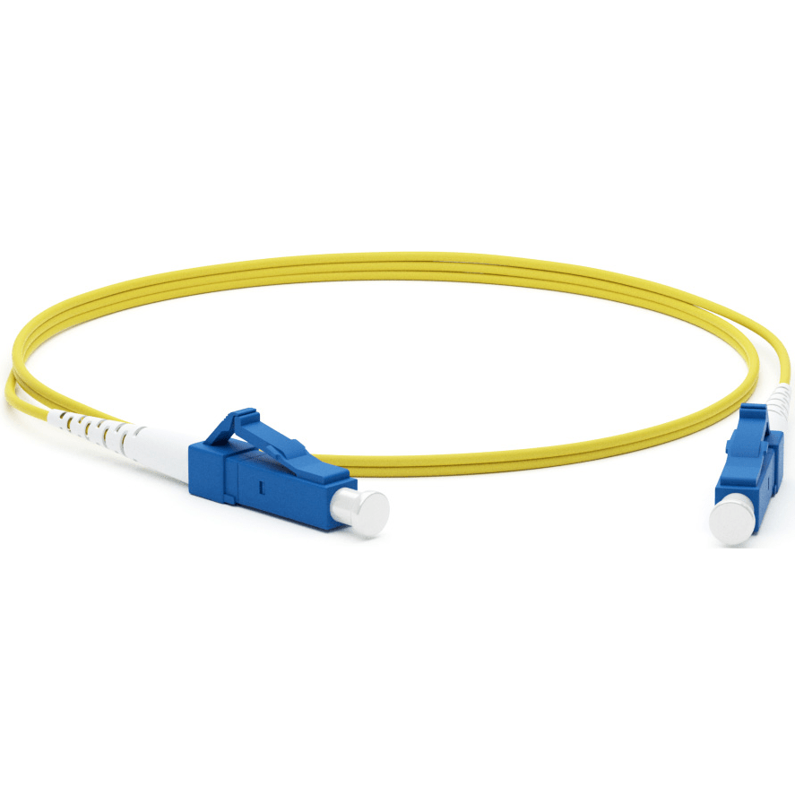 Патч-корд Hyperline FC-S2-9-LC/UR-LC/UR-H-2M-LSZH-YL, 2м