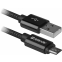 Кабель USB A (M) - microUSB B (M), 1м, Defender USB08-03T Black - 87802