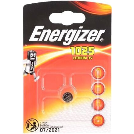 Батарейка Energizer (CR1025, 1 шт.)
