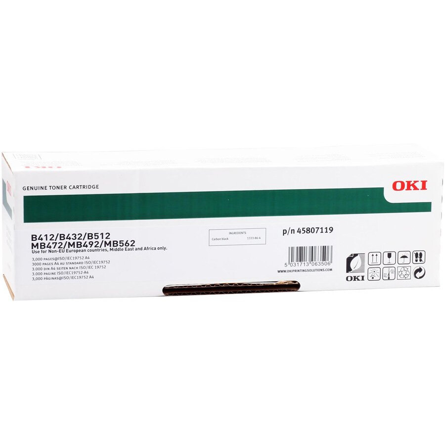 Картридж OKI 45807119/45807102 Black