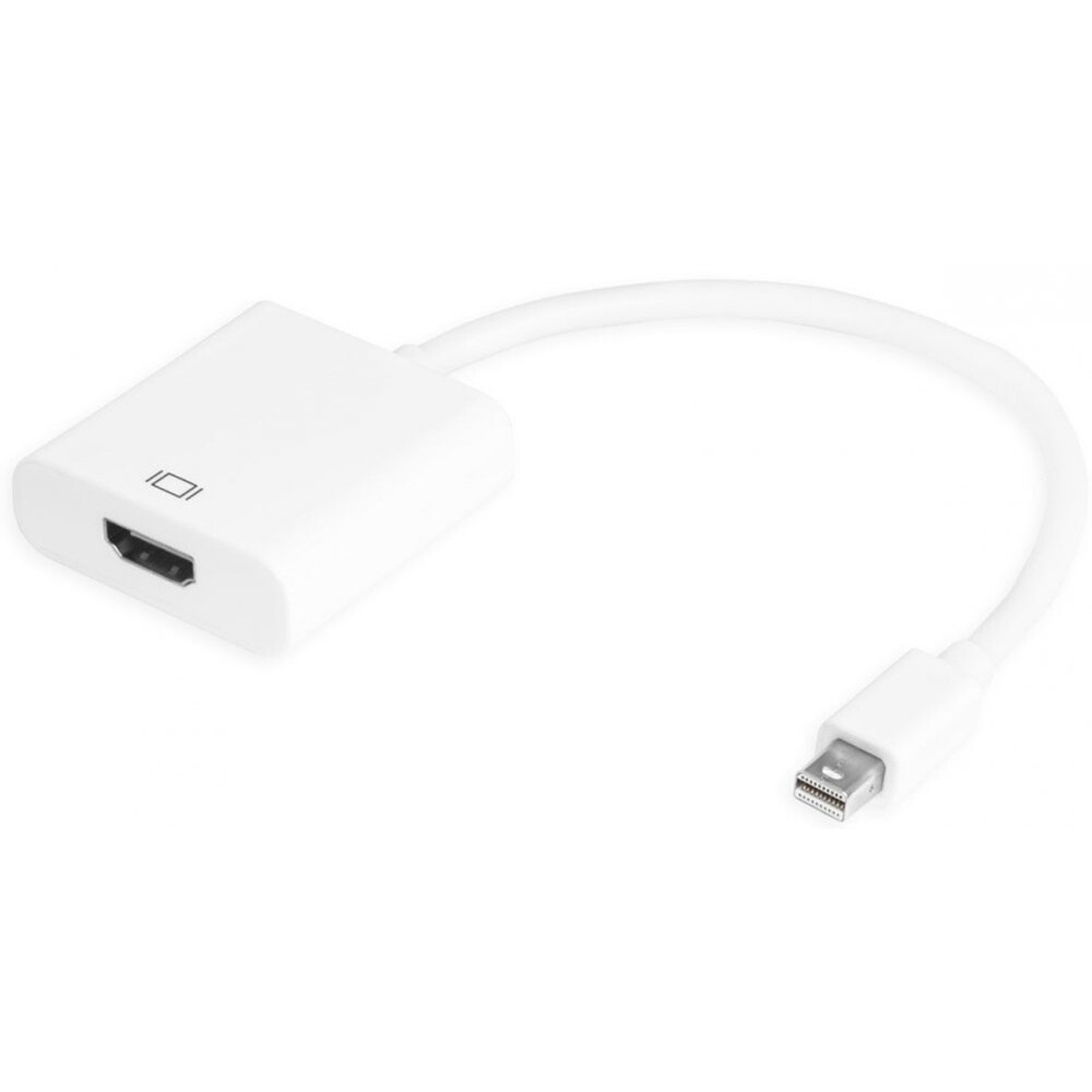 Переходник Mini DisplayPort (M) - HDMI (F), 0.2м, Greenconnect GCR-MDP2HD2