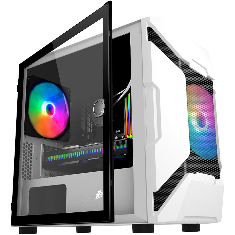 Корпус 1STPLAYER DK D3-A White - D3-A-WH-2G6P - фото 4