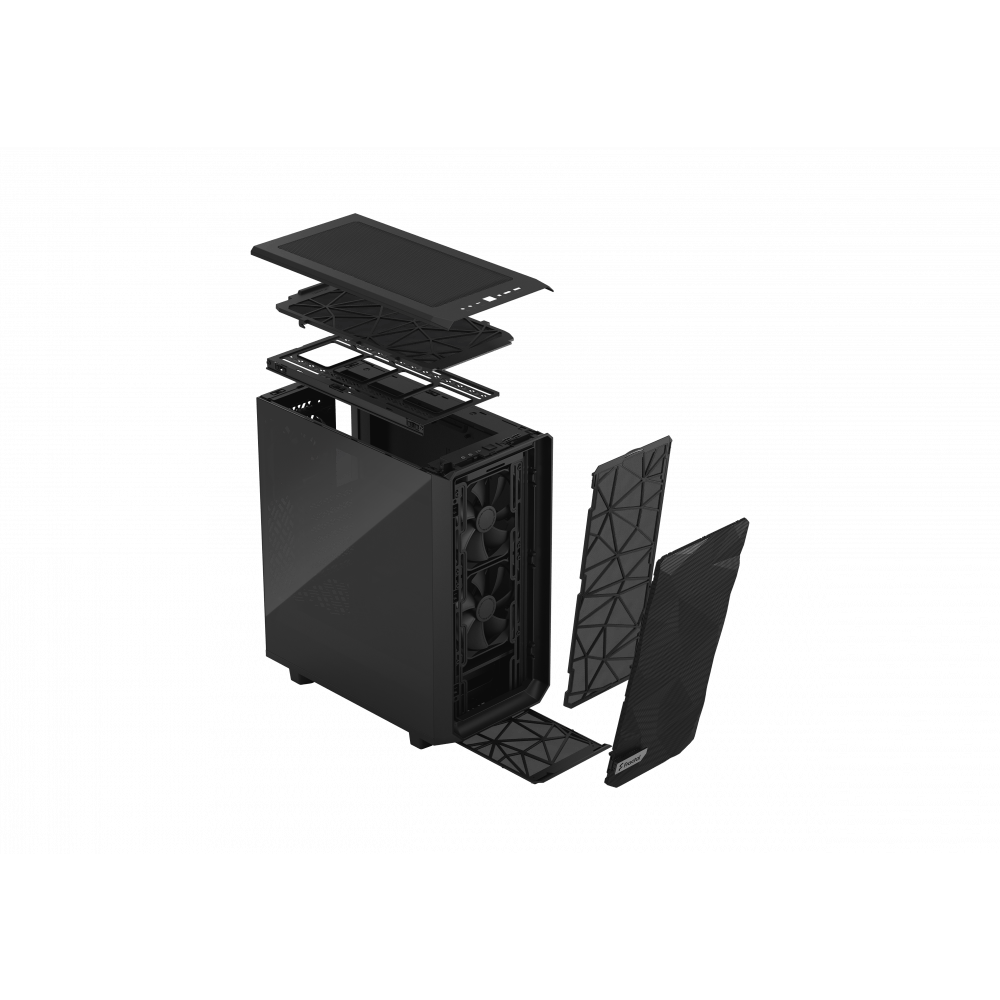 Корпус Fractal Design Meshify 2 Compact TG Dark Tint Black - FD-C-MES2C-02 - фото 14
