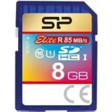 Карта памяти 8GB SD Silicon Power Elite  (SP008GBSDHAU1V10)