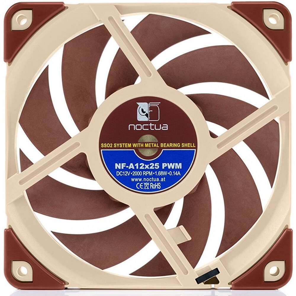 Вентилятор для корпуса Noctua NF-A12X25 PWM - NF-A12X25-PWM - фото 4