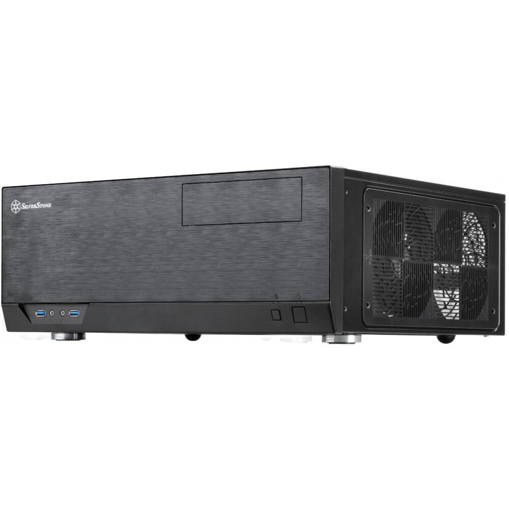 Корпус Silverstone Grandia GD09B Black - SST-GD09B - фото 2