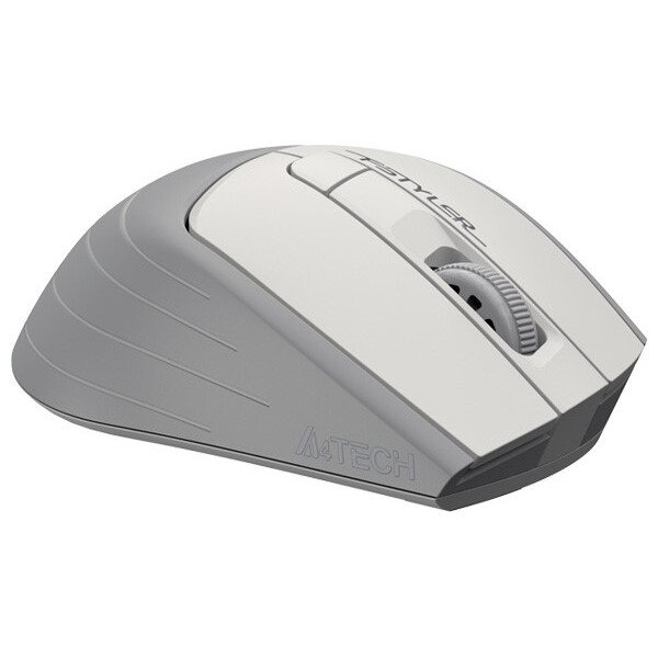 Мышь A4Tech Fstyler FG30S White/Grey - фото 3